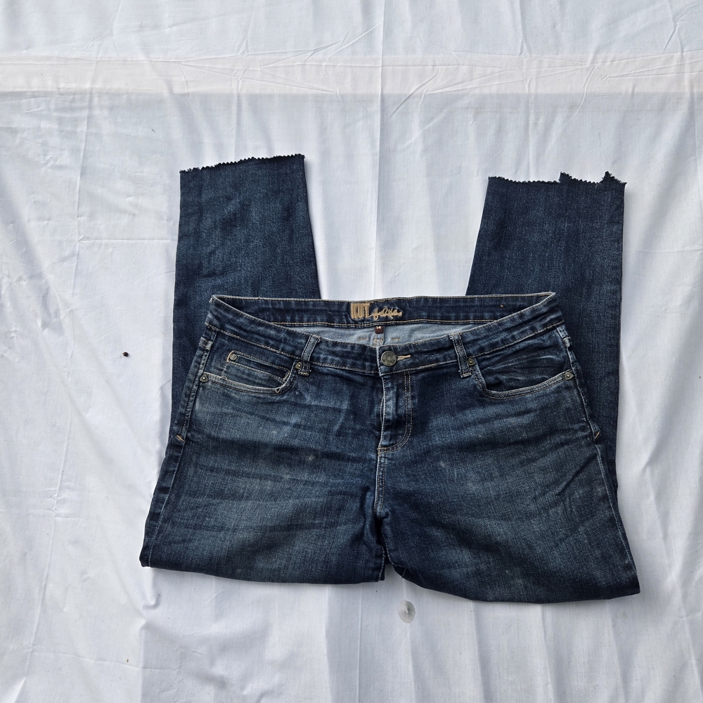 Kut from the Kloth Dark Blue Denim Jeans - Picture 4 of 11